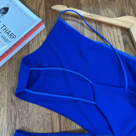 Hello Molly Love in the Night Dress in Cobalt Blue - Picture 6 of 11